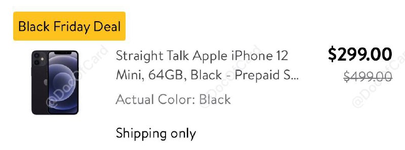 Straight Talk iPhone 12 mini 64G $299 (有锁)#StraightTalk #iPhone #BlackFriday✅ 