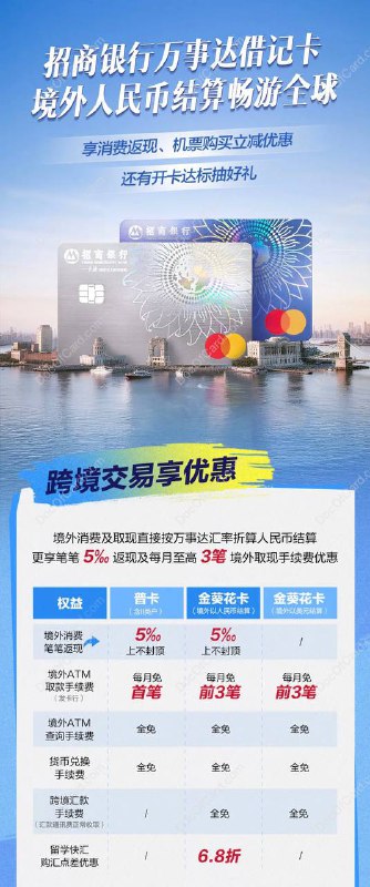 招行万事网联借记卡普卡已上线#招行 #万事达 #万事网联🆒10/29/25更新