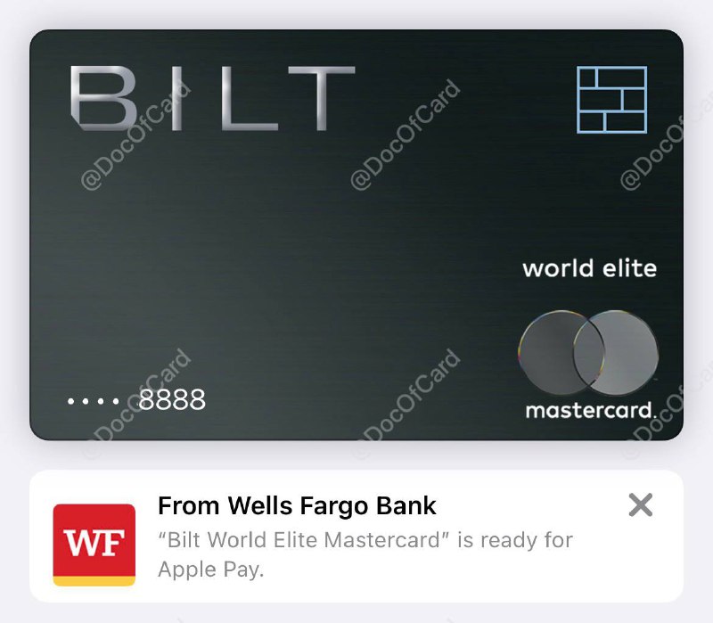 Bilt Rewards信用卡#Bilt #WellsFargo #金属卡👉🏿 Bilt World Elite Mastercard® is issued and administered by Wells Fargo Bank N.A. • 要求SSN/ITIN • 美国地址、mobile号码(Caller ID同名) • HP Equifax，信用记录建议一年以上 • 有可能