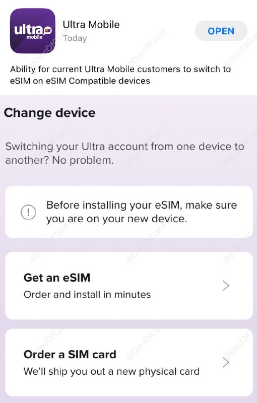 #ultra #ultramobile #eSIM🆕12/21更新
