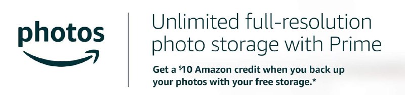 [YMMV]用Amazon Photo备份照片得$10#Amazon✅ amazon.com/b/?node=16334255011 • 史高奖励是$20 • 需为第一次备份照片的Prime用户 • 7天后会收到credit邮件 • 赠送credit无法用于购买礼品卡 • Offer有效期截止11