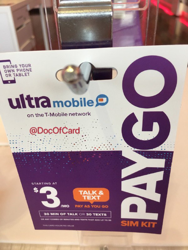 Ultra Mobile PayGo —— 继lyca和T-Mobile之后的新保号神卡#tmobile #lycamobile #ultrapaygo✔️1/1/2023