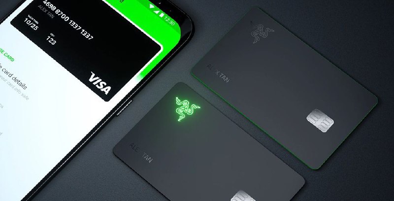 雷蛇发布了一款会发光的Prepaid Card#雷蛇 #Razer🆕8/9更新