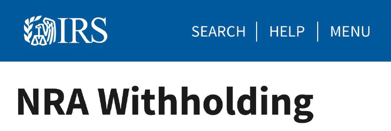 关于NRA报税的一些链接和文件#NRA #IRS #ITIN #Sprintax • W-7表格