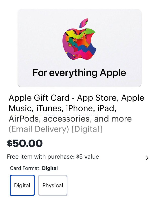 Best Buy 买 $50 Apple GC 送 $5 Best Buy eGC#BestBuy • 