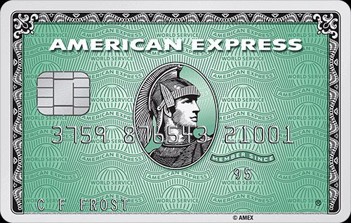 American Express Green Card *美国运通绿卡*即将下架改版，重新上架后卡面将由回收塑料制作