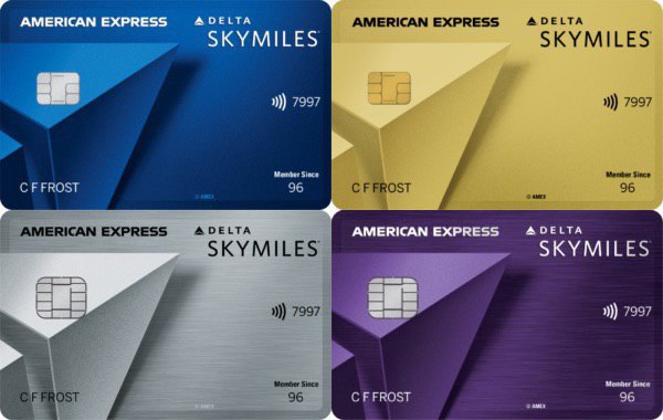 AmEx Delta SkyMiles Blue/Gold/Platinum/Reserve 改版#Amex #Delta #SkyMiles👉🏿 Blue