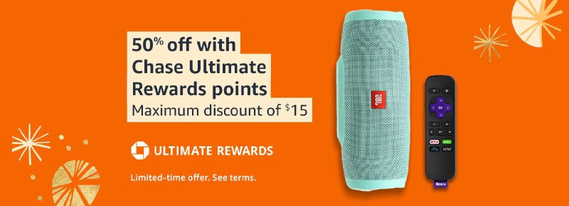 [Target]用Chase UR点数卡在Amazon消费50% off (Maximum discount of $15)#Amazon #Chase👉🏿 通过以下链接查询是否被Target✅ 