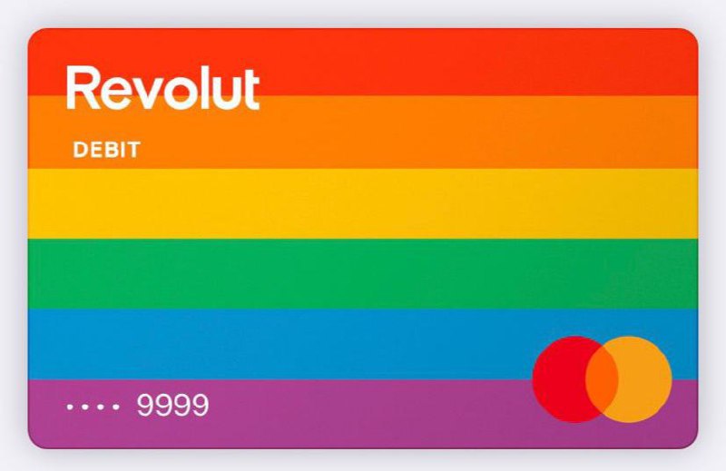 Revolut US现在也可以订购🌈卡了#RevolutHow to order a rainbow card