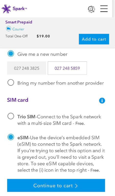 新西兰🇳🇿保号号码#Spark #Skinny #2Degrees #eSIM*保号