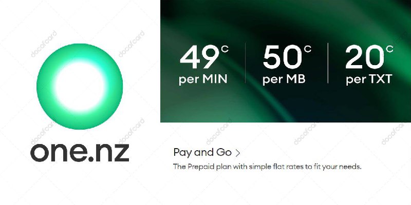 One NZ 新西兰 PayGo eSIM 保号卡#One.NZ #eSIM #新西兰 • 新卡余额默认有效期 720 天，可充值延期，充值后有效期变为 360 天 • APP 最低充值金额 NZD 10 • 支持eSIM、eSIM自助转移手机 • 支持漫游 WiFi Calling✔️详细介绍