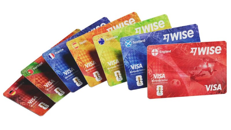 Wise 上线 2026 世界杯限量版纪念虚拟卡#Wise以下 16 个国家/地区 Wise 用户可申请