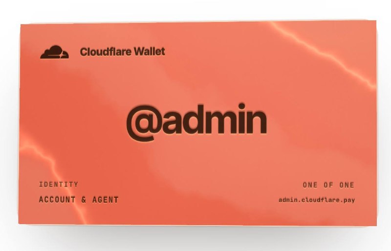 申请 Cloudflare 用于 AI 的 Wallet ID #CloudflareStarting today, you can claim a Cloudflare Wallet handle for your account, which will provide a unique username to help you better connect with merchantsCloudflare Wallets will allow you to store stablecoins, purchase services, and receive funds across the web. Each account with a wallet will also be able to create Virtual Wallets for its agents to enable them to buy APIs, MCP Tools, content, and more.👉🏿 @DocOfCard_channel