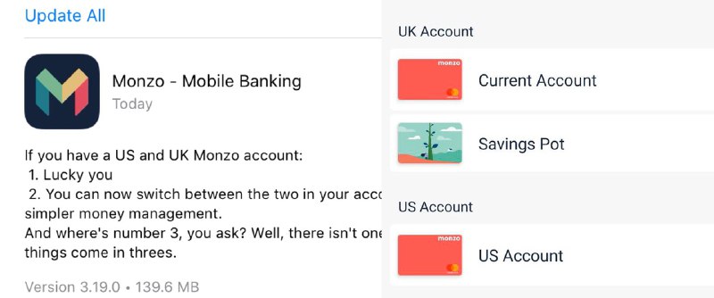 Monzo US介绍#Monzo #数字银行🆕10/5/21更新