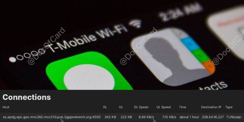 特殊时期，T-Mobile (含MVNO) 在中国大陆的漫游 WiFi Calling 部分IP被墙#TMobile #WiFiCalling #VoWiFi本文已更新到👇🏿