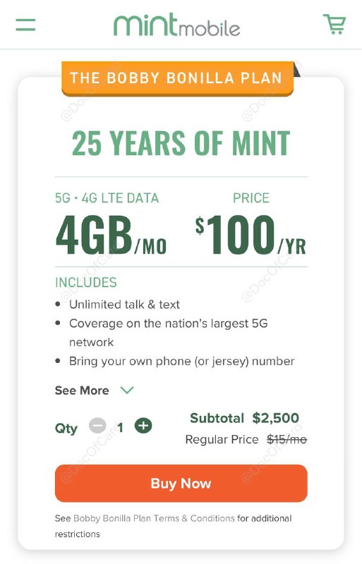 Mint Mobile eSIM #Mint #eSIM • 活动截止
