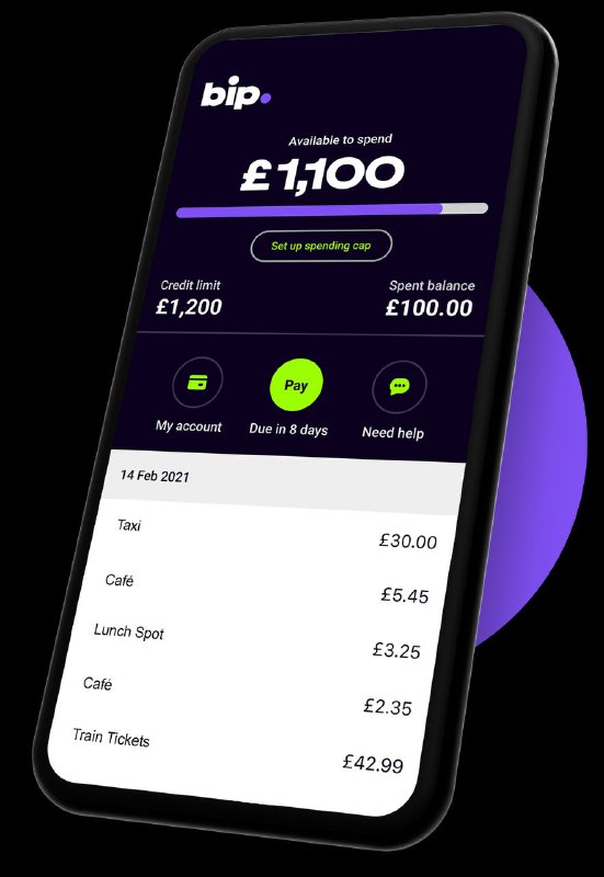 英国信用卡Bip Cardless Credit Card#Bip成功(DP, DP2) • 这是一张没有实体卡的信用卡，和[Aqua]同属NewDay旗下 • 建议一年信用历史后check eligibility • 申请此卡有Hard Pull • 需要关联银行账号小额验证完成身份验证 • 申请失败需要等待 90 天才能再次申请 • 需要过去12个月内没有申请过[Aqua card], [marbles card], [opus card]和[Fluid card]✅ 