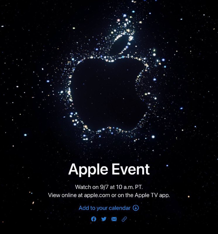 #AppleSeptember 7, 2022 at 10