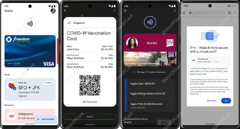 Google 将复活 Google Wallet，并在 Chrome 和 Android 中集成虚拟卡功能#Google #GooglePay #GoogleWallet🆕7/20更新