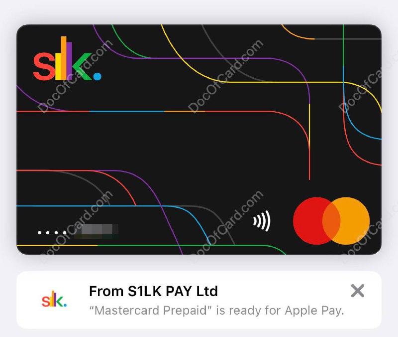哈萨克斯坦电子钱包 S1lkPay#电子钱包 #S1lkPay #哈萨克斯坦 • 未实名月限额 $100，只能激活一张卡，且有效期只有 2 个月 • 护照实名后月限额 $1000，可同时激活 2 张卡，有效期 3 年✔️ s1lkpay.com [DP] • 美金卡最低充值 $2，KZT卡最低1000₸ • 支持 💰APay, 💰GPay, 💰SPay • 虚拟卡Bin 521431 • 支持 3ds，可付款 Lifecell • 大陆卡充值不了 (外管局禁止 mcc 6051) • S1lkpay is a fintech company licensed by AIFC, DIFC and Dubai Financial Services Authority (“DFSA”). • 目前不清楚是不是灵车✔️@DocOfCard_channel / 银行账户卡合集