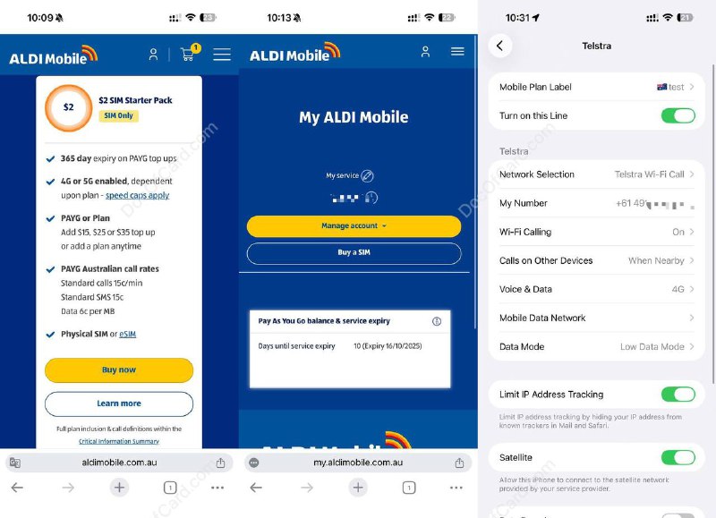 澳大利亚保号卡 aldimobile eSIM#aldimobile #eSIM群友投稿介绍了一张🇦🇺 澳大利亚 aldimobile eSIM 保号通话卡✔️ 