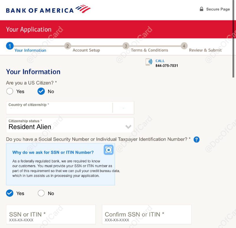 Bank of America checking 美国银行账户#BofA🆕11/7/23更新