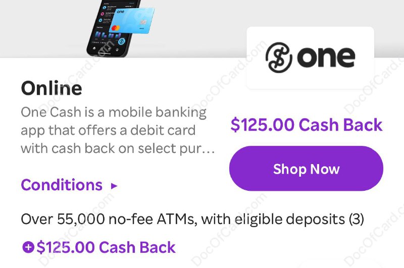 One Cash (原 One Finance) $125 开户奖励#One Cash🆕据多位群友反馈这家比较渣，随意关户，关后钱也不退，白送人头等，我们不再推荐▎ 开户要求